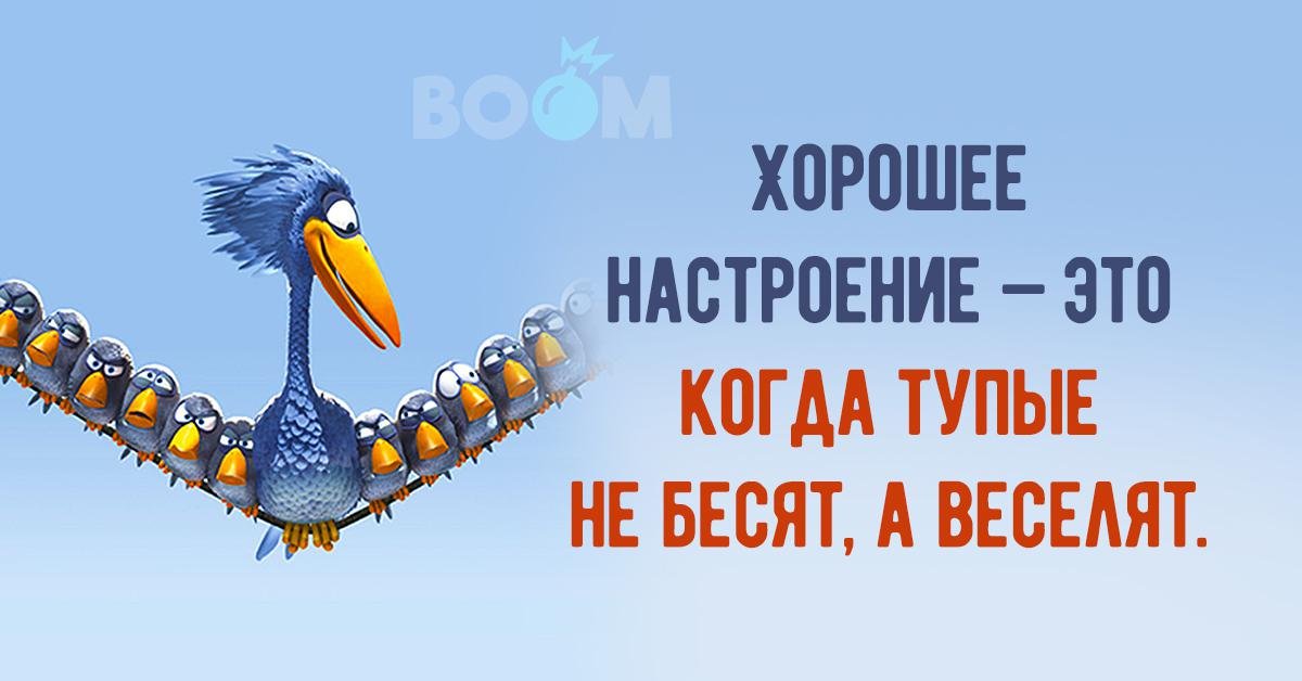 Хорошее настроение это когда тупые не бесят а веселят картинка