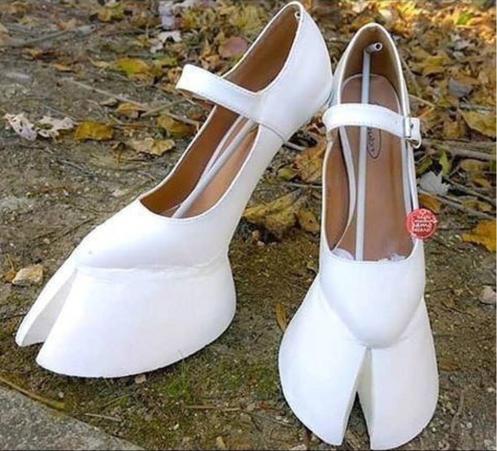 Некрасивые Свадебные туфли